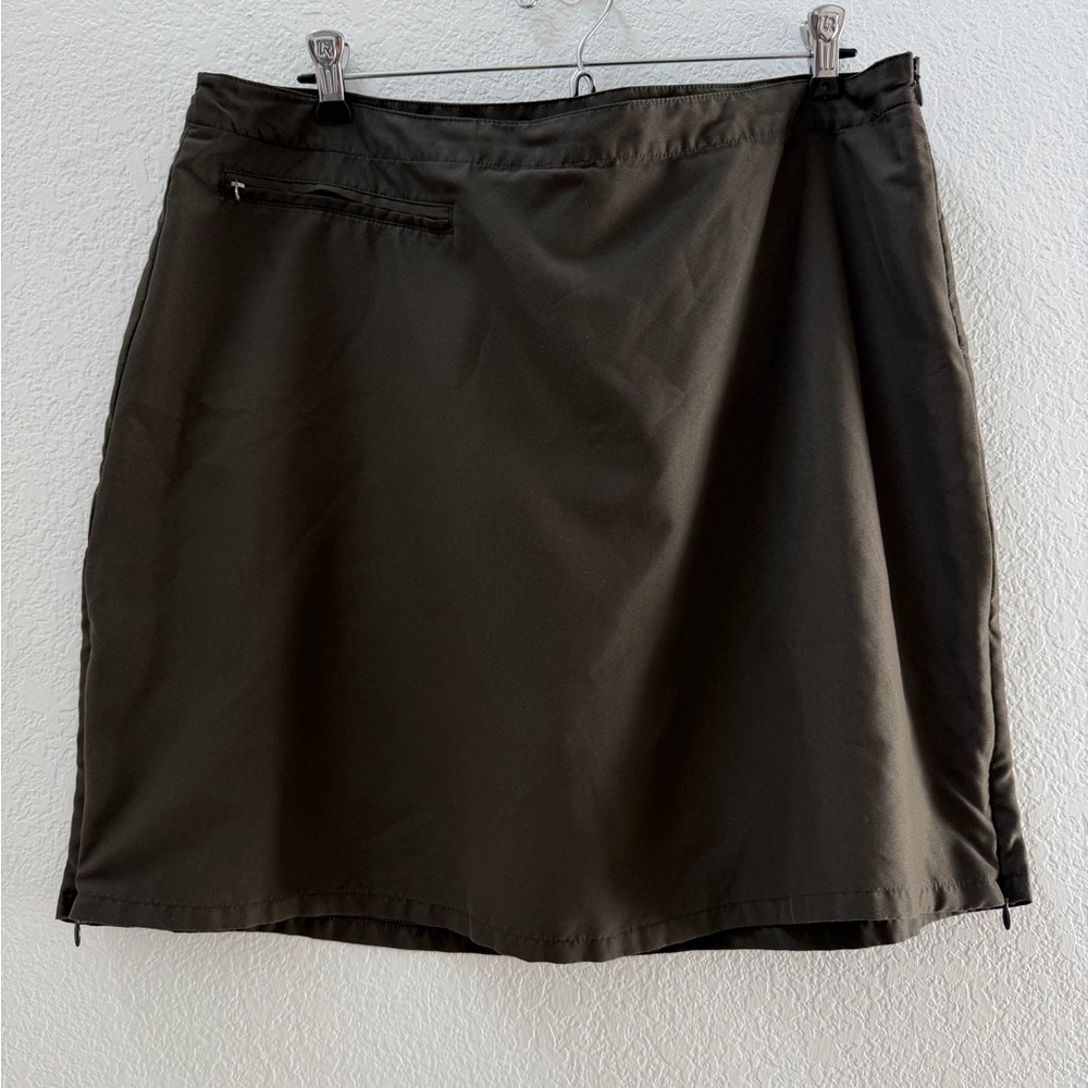 Patagonia Women's Brown Skort Size 14 with Pocket